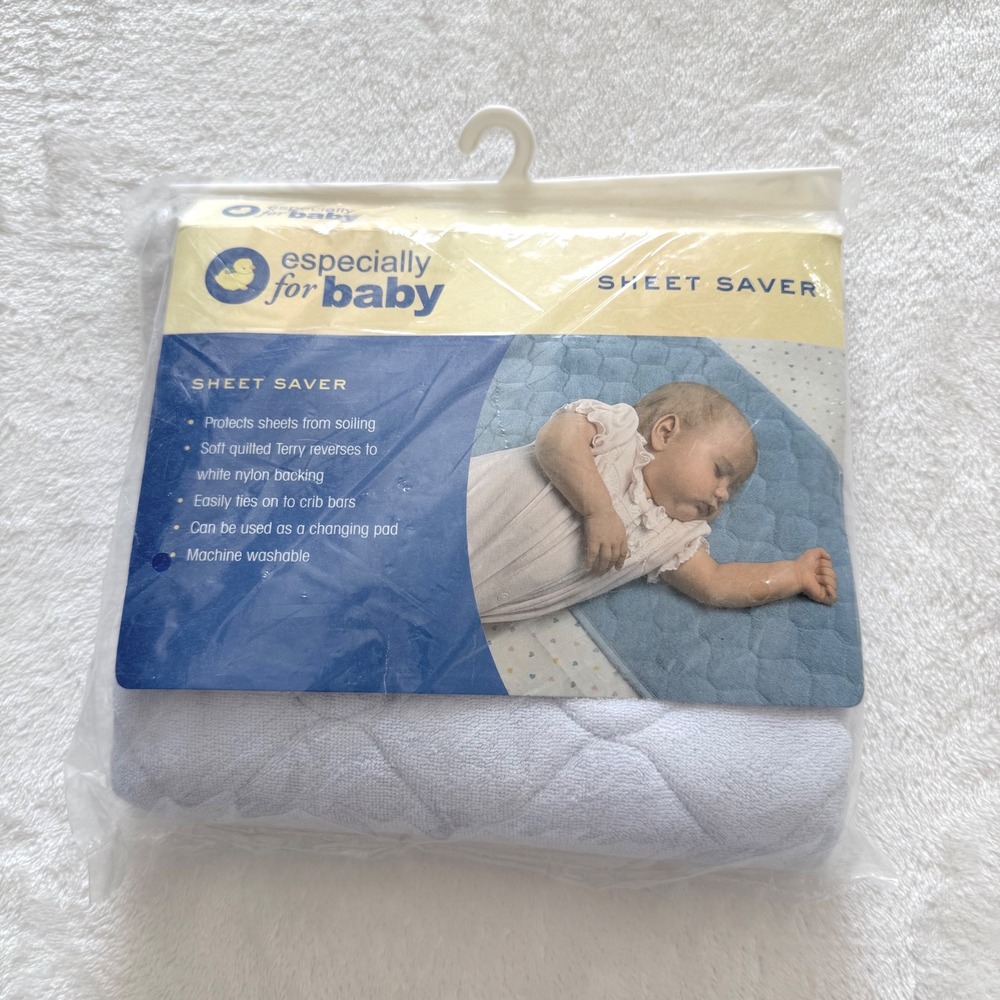 2006 Vintage Especially For Baby Sheet Saver Quilted Crib Pad New Sealed